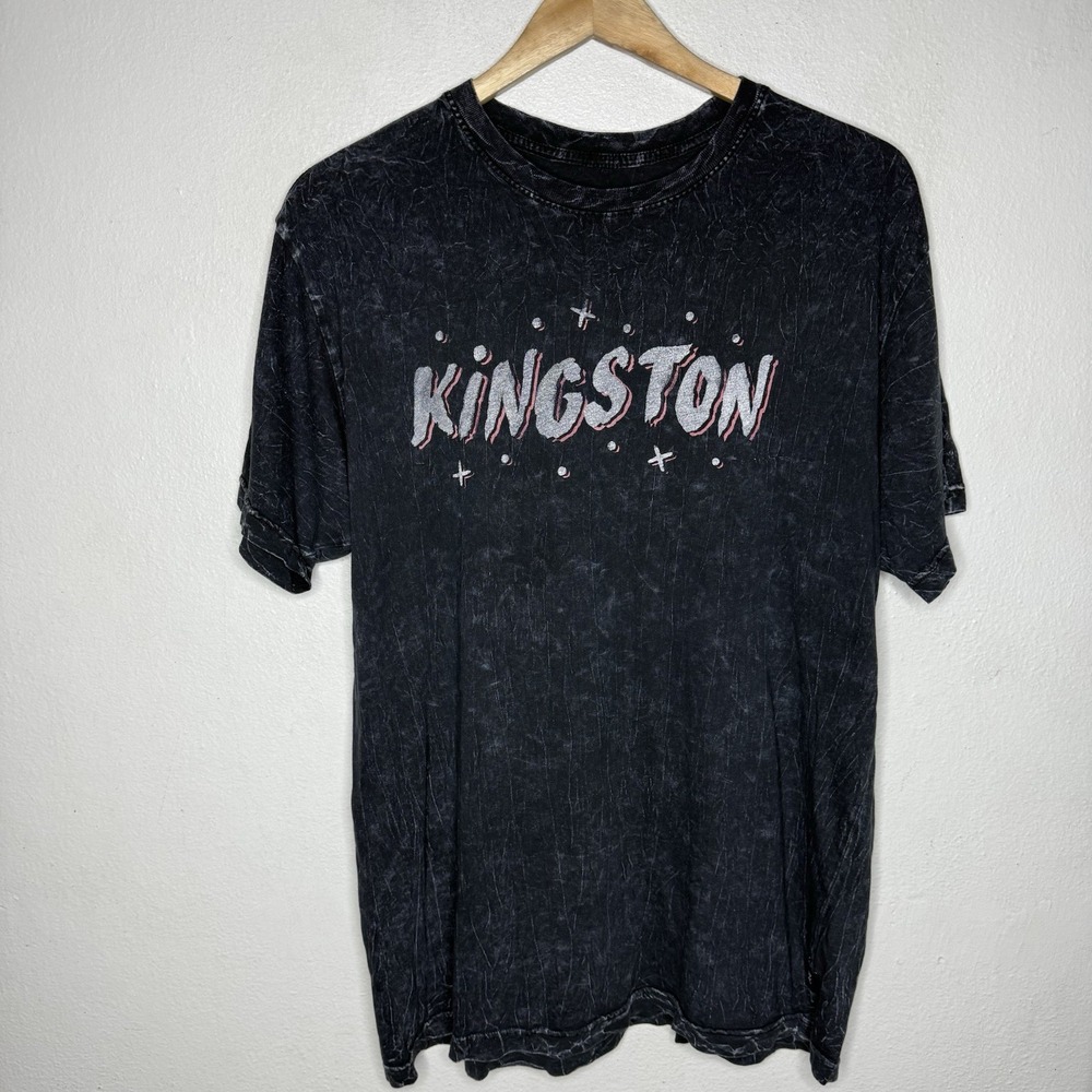 The‎ Roark Revival Kingston Gray Stonewashed T-Shirt Tee Shirt Men's Large